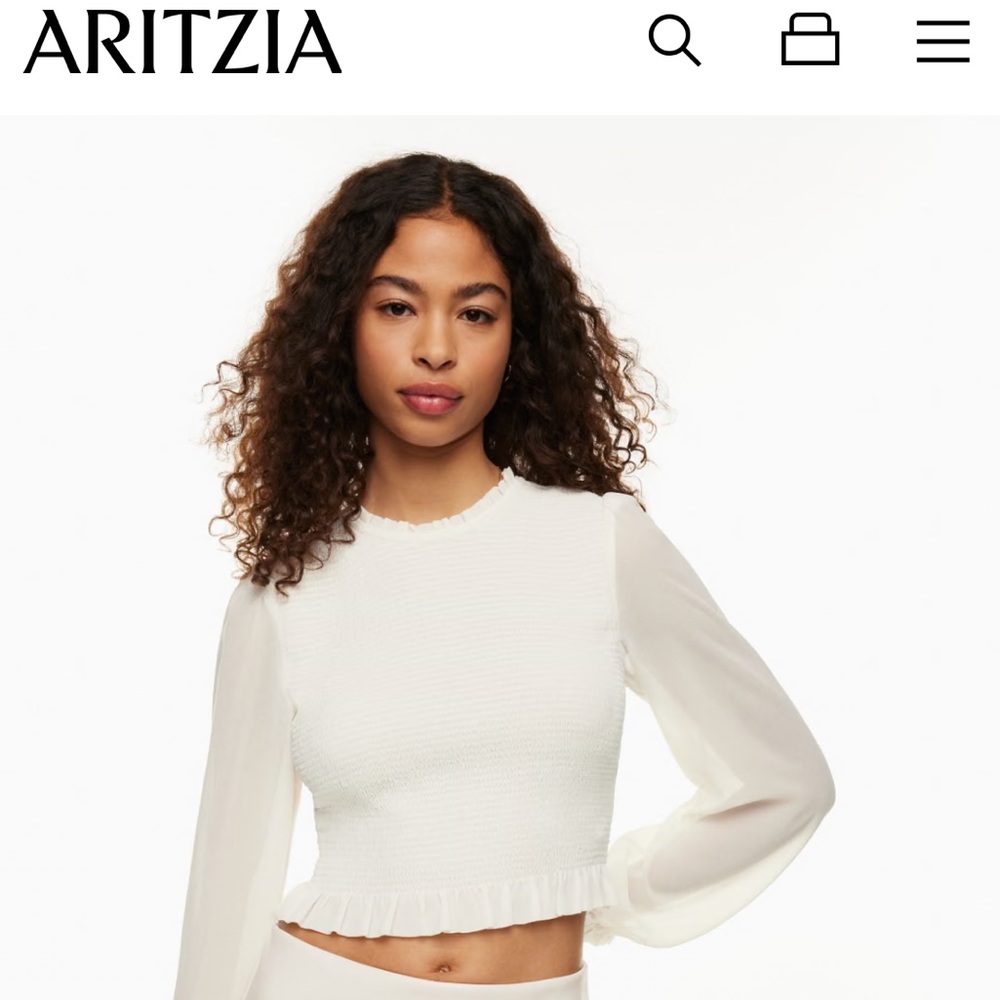 Aritzia Wilfred Tempest Blouse